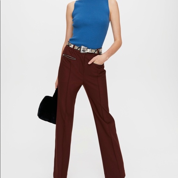 Aritzia Pants - Little Moon Bellini “Truffle” Pants, New with Tags